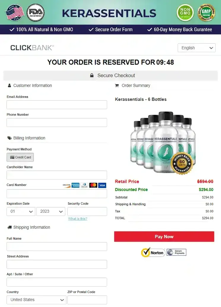 Kerassentials™ -Secure-Checkout